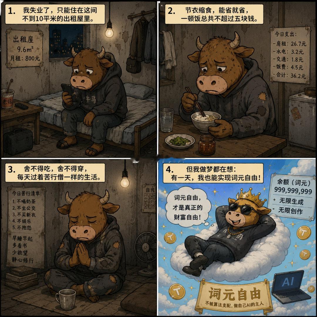词元是自由了，但生活也完了