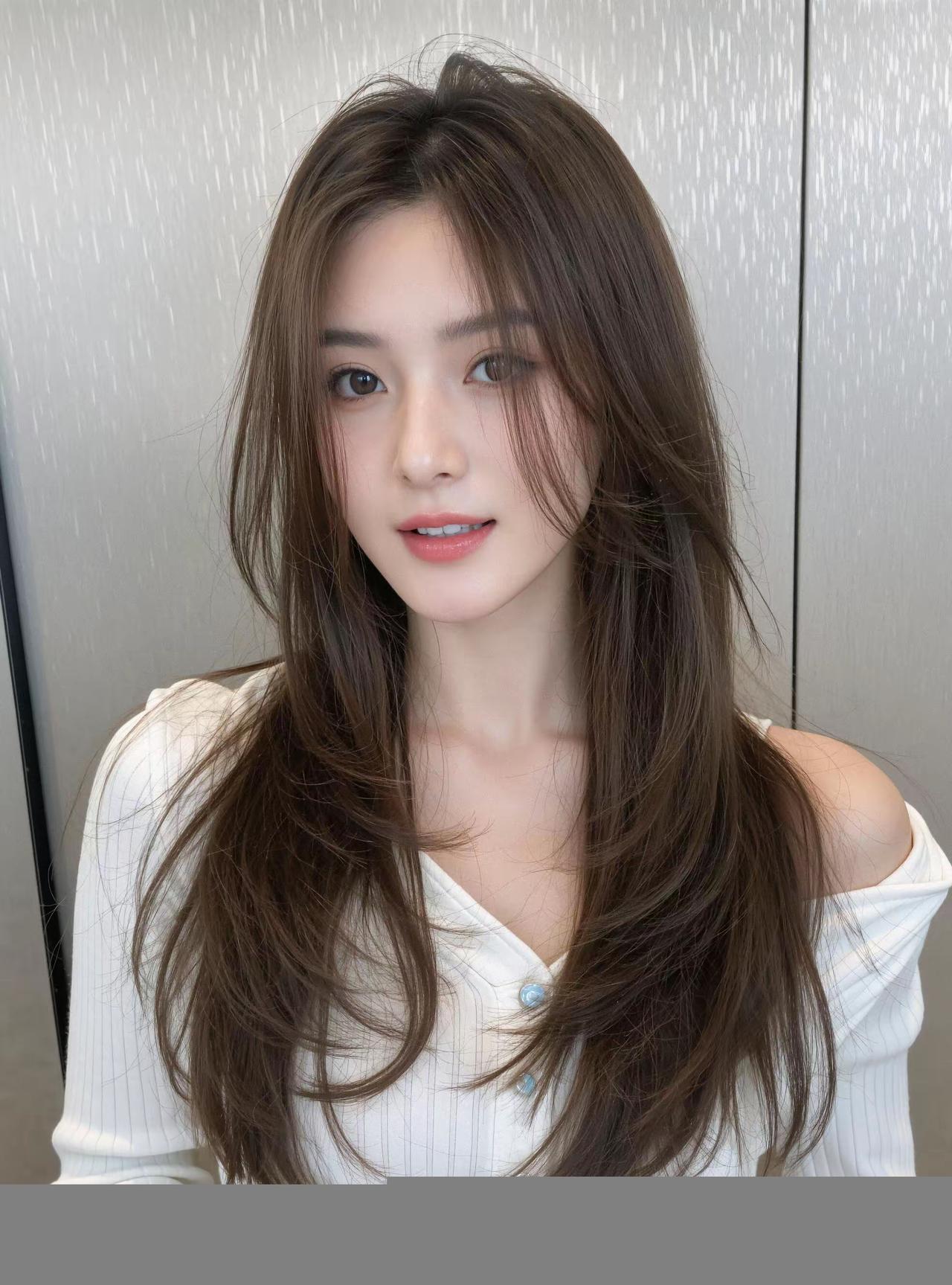 这姑娘的卷发好自然啊！温婉卷发