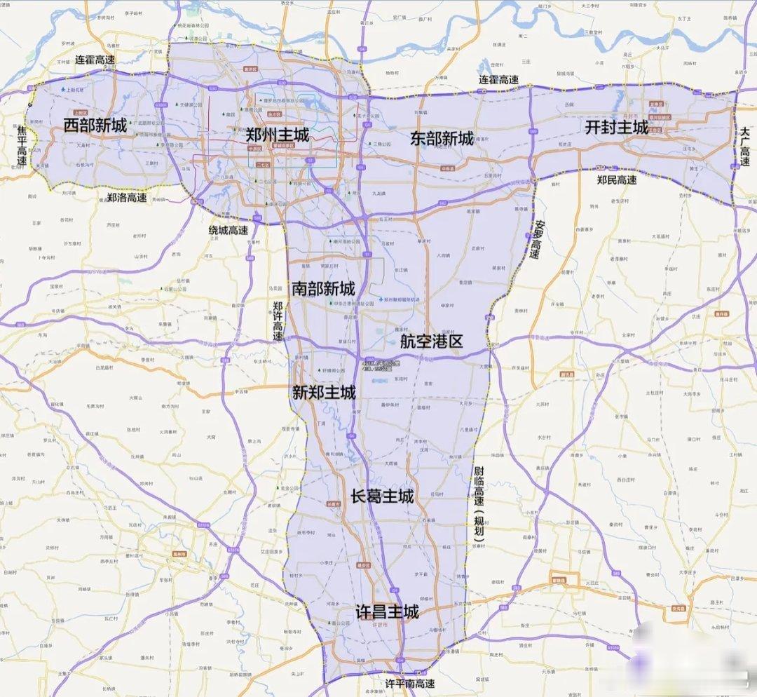 郑州都市圈核心，超级巨型发展区要来了！​​​