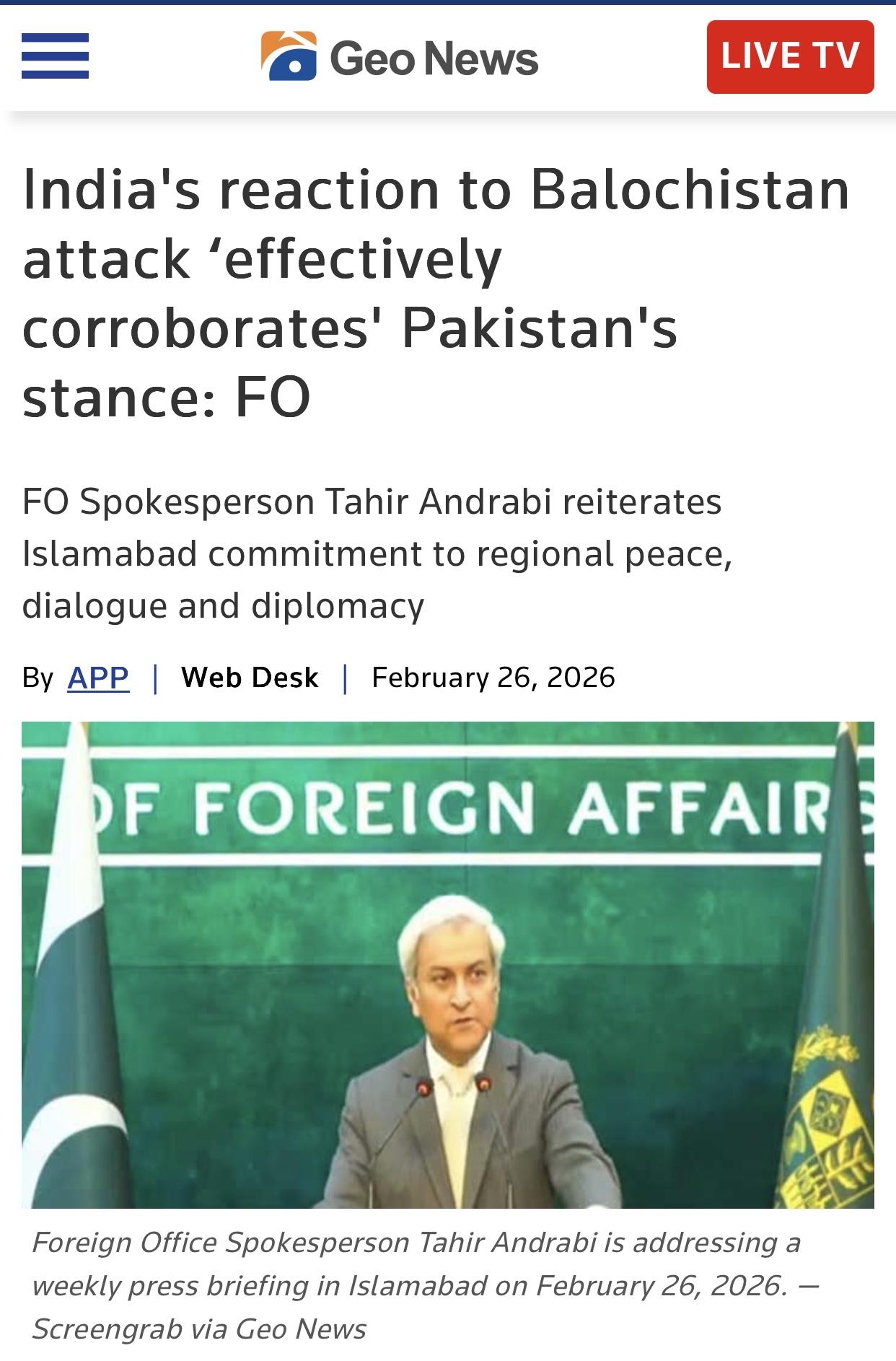 巴媒：巴外交部发言人说”坚定捍卫国家安全”印媒：”硃砂行动2.0”已展开且规模