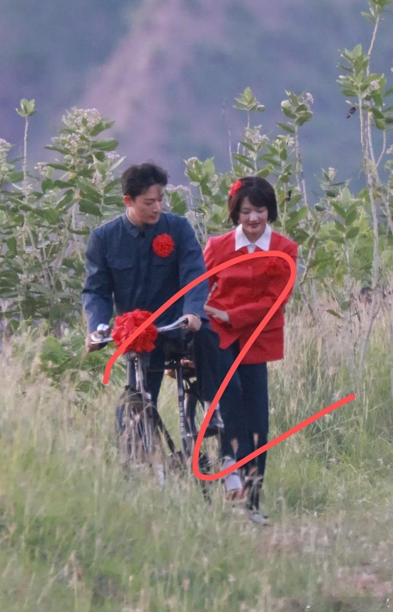 张晚意任敏新剧结婚路透，啊啊啊啊哈哈哈哈​​​