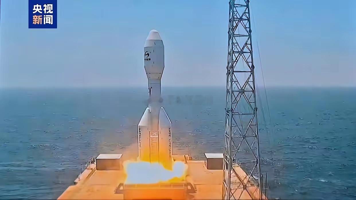 北京时间2026年7月22日10时54分，我国太原卫星发射中心在上海东部海域使用