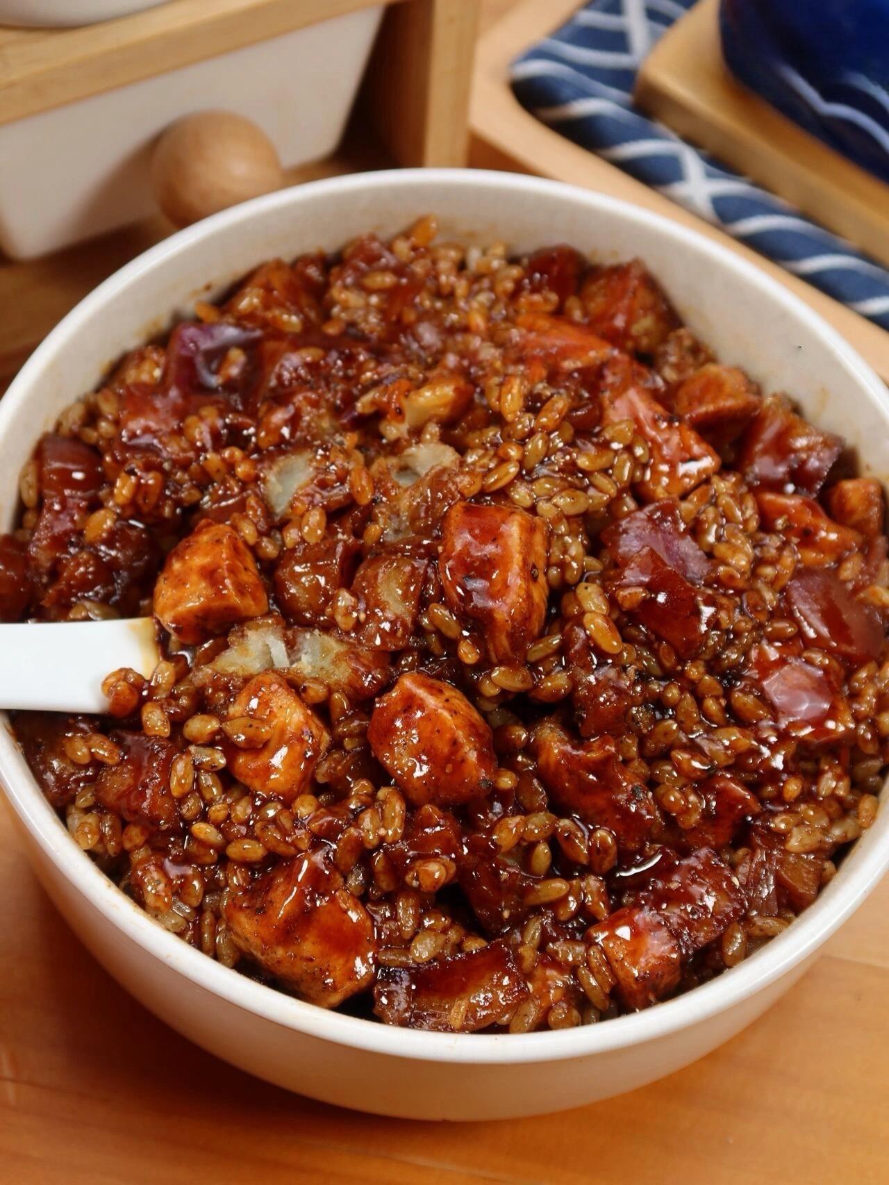 这个黑椒土豆鸡胸肉真的一绝，巨巨巨好吃！