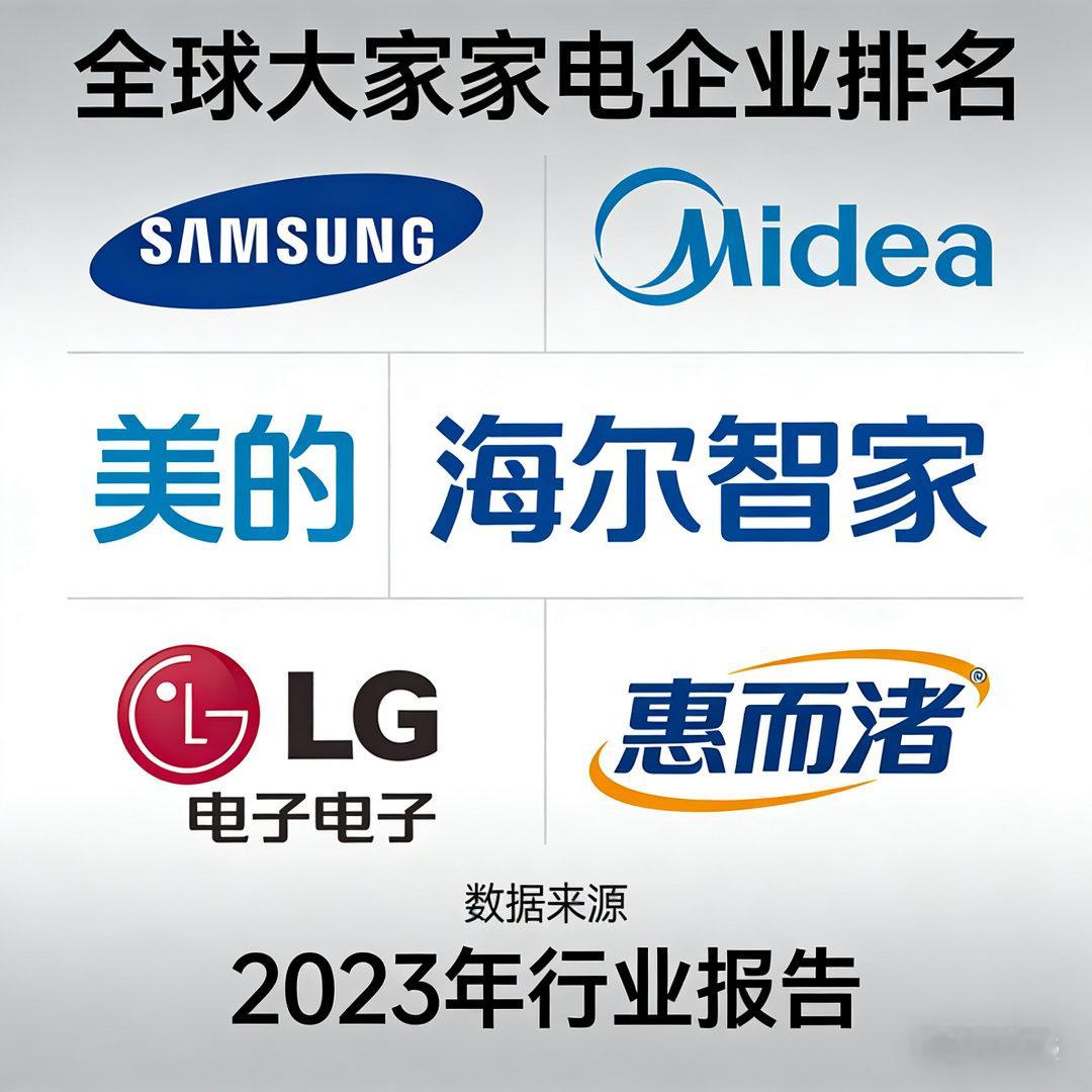 全球核心数据速览1. 全球五大家电企业（营收）1. 松下电器（日本）：4176亿
