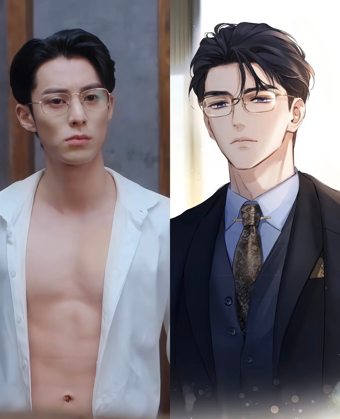 真人版以爱为营，你们觉得和漫画像吗？