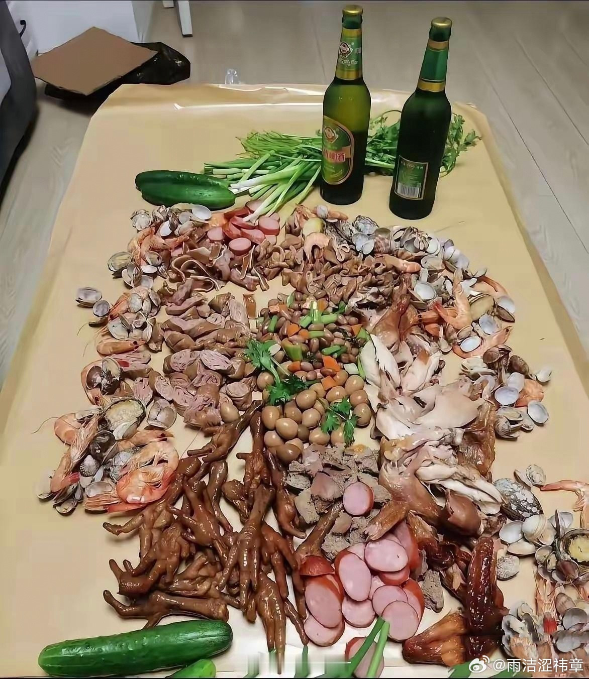 月薪30000的家宴VS3000的家宴换作是你，更想吃哪一边？
