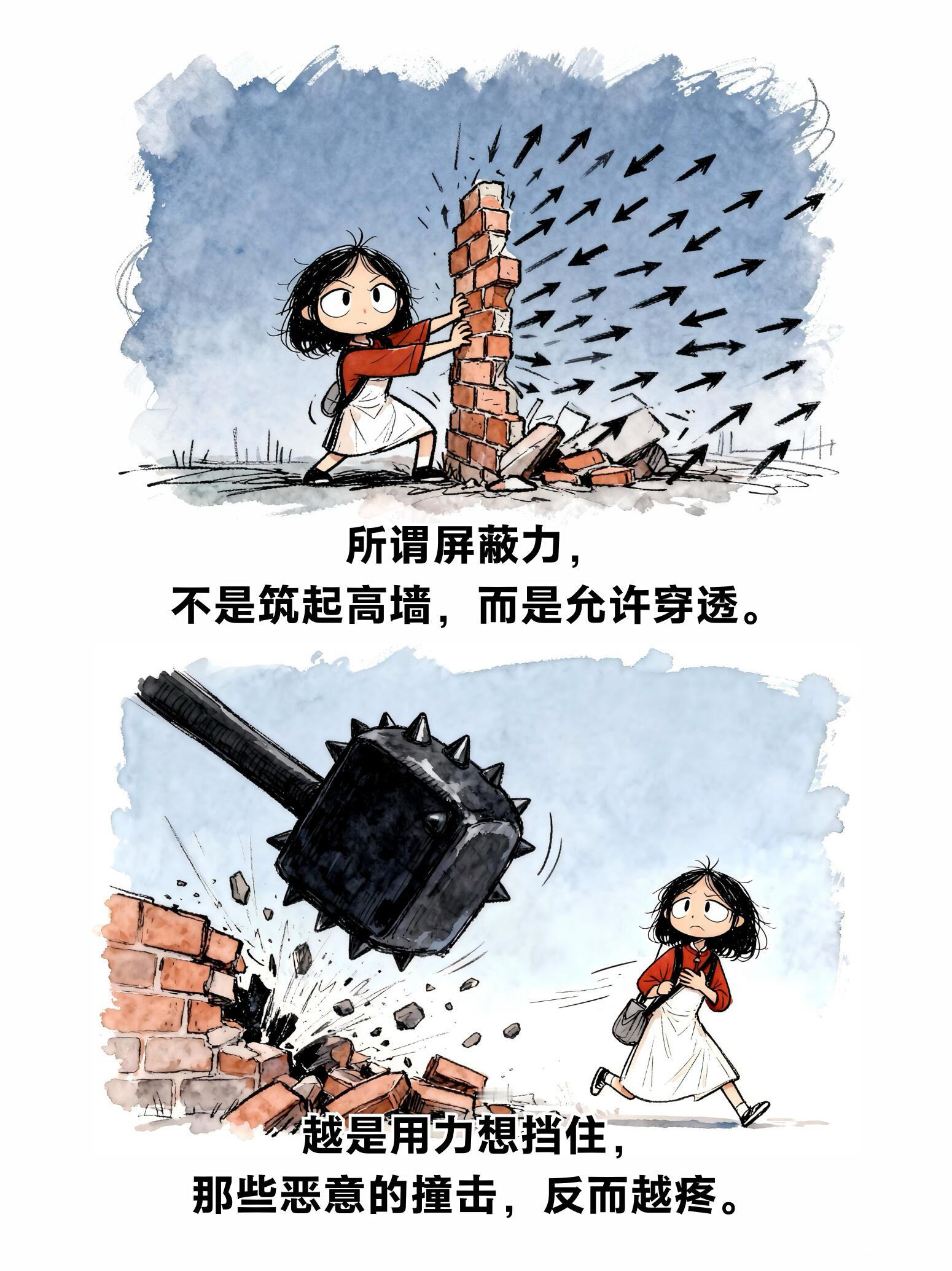 真正屏蔽力，不是忍耐，而是穿透