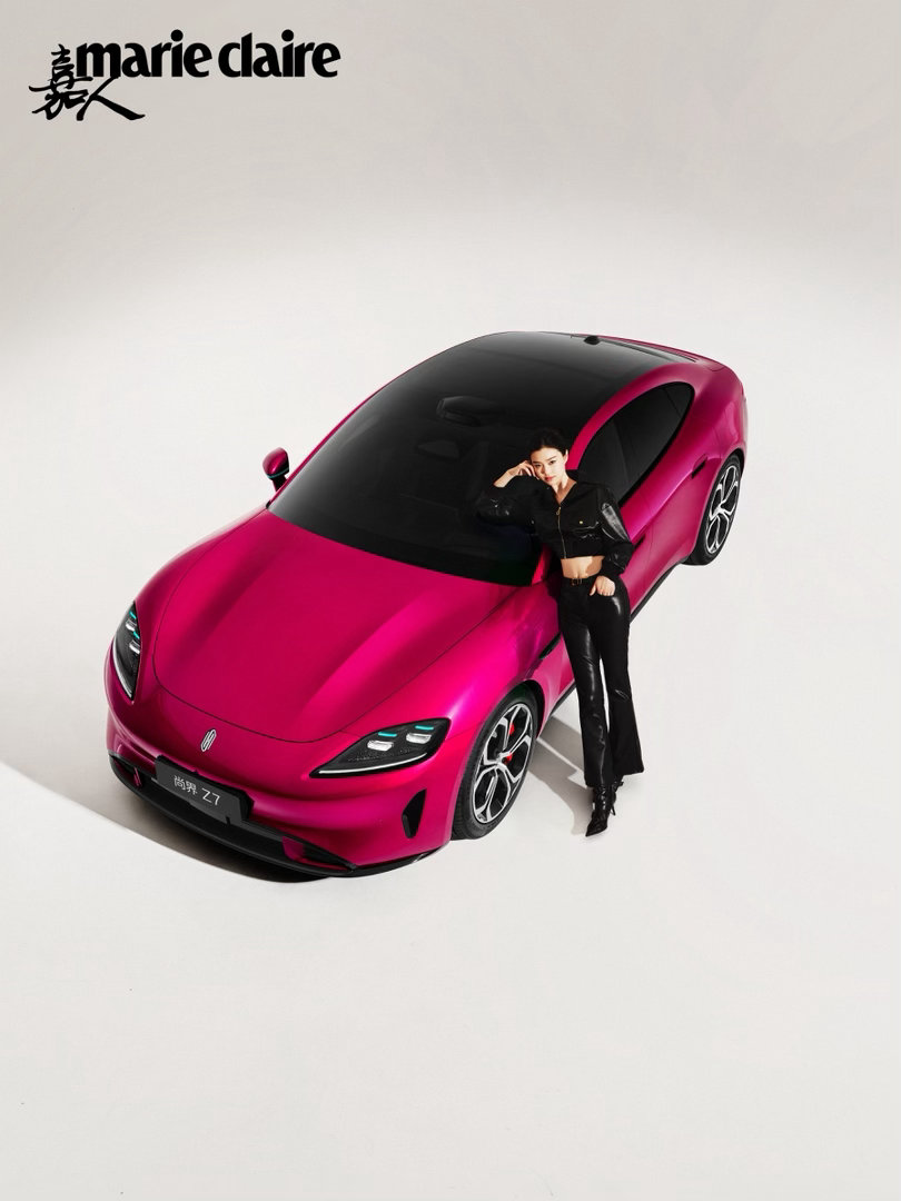 尚界Z7小订最受欢迎颜色尚界Z7电光紫粉最受欢迎尚界Z7/Z7T和超模拍的那组