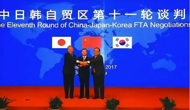 不会再有中日韩协定了，因为韩国日本和中国是逆差，意味着它们从中国赚不钱，日韩也就