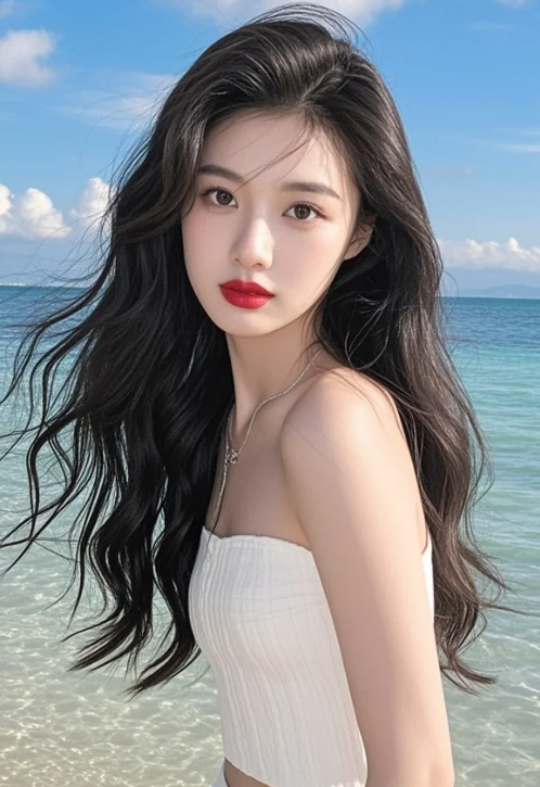 美女的静谧美，光是看着就让人心颤！