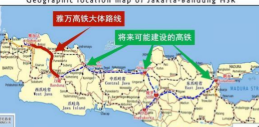 雅万高铁延长线是谈不成的！ 这条铁路可是中国高铁出海的第一张名片，从雅加达到