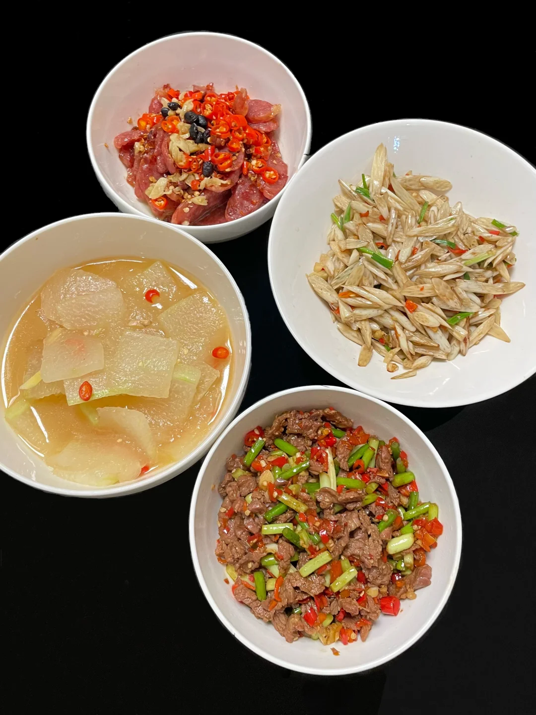 今天的简单家常晚餐～
