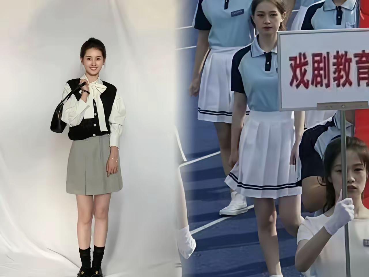 郭宇欣最近火了，看了她的学生照，才懂为啥她能突然爆火——原来这股亮眼劲儿，早就在