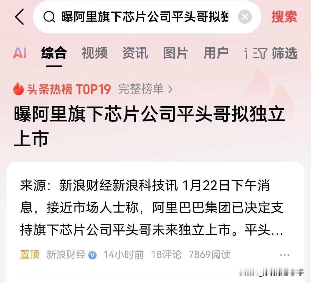 有点儿意思啊！阿里旗下如果真的把这种芯片搞出来了，性能如果真的如他所宣传的一样。