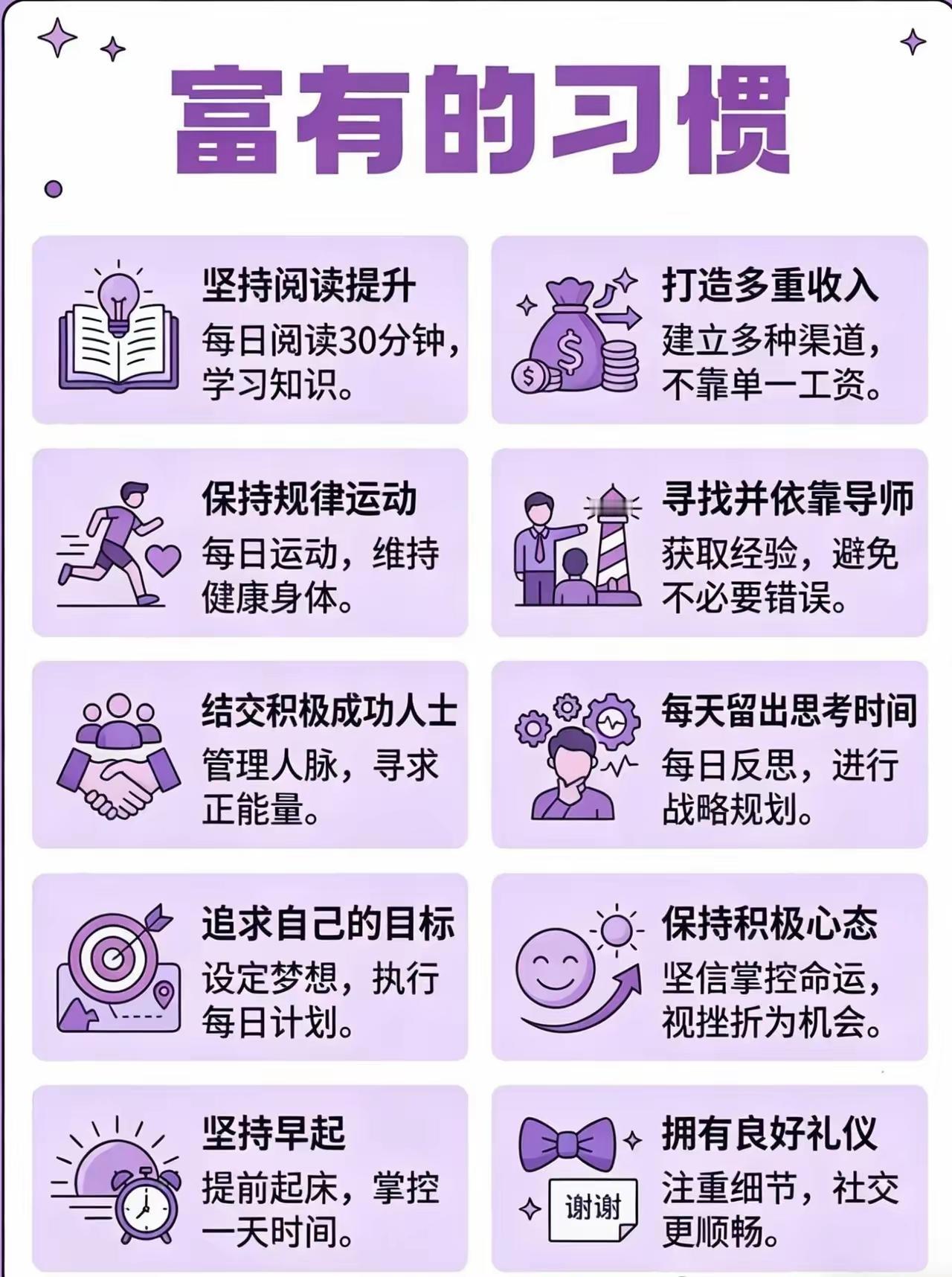 原来拉开贫富差距的，从来不是智商，而是这些“富人习惯”你有没有发现？很多有