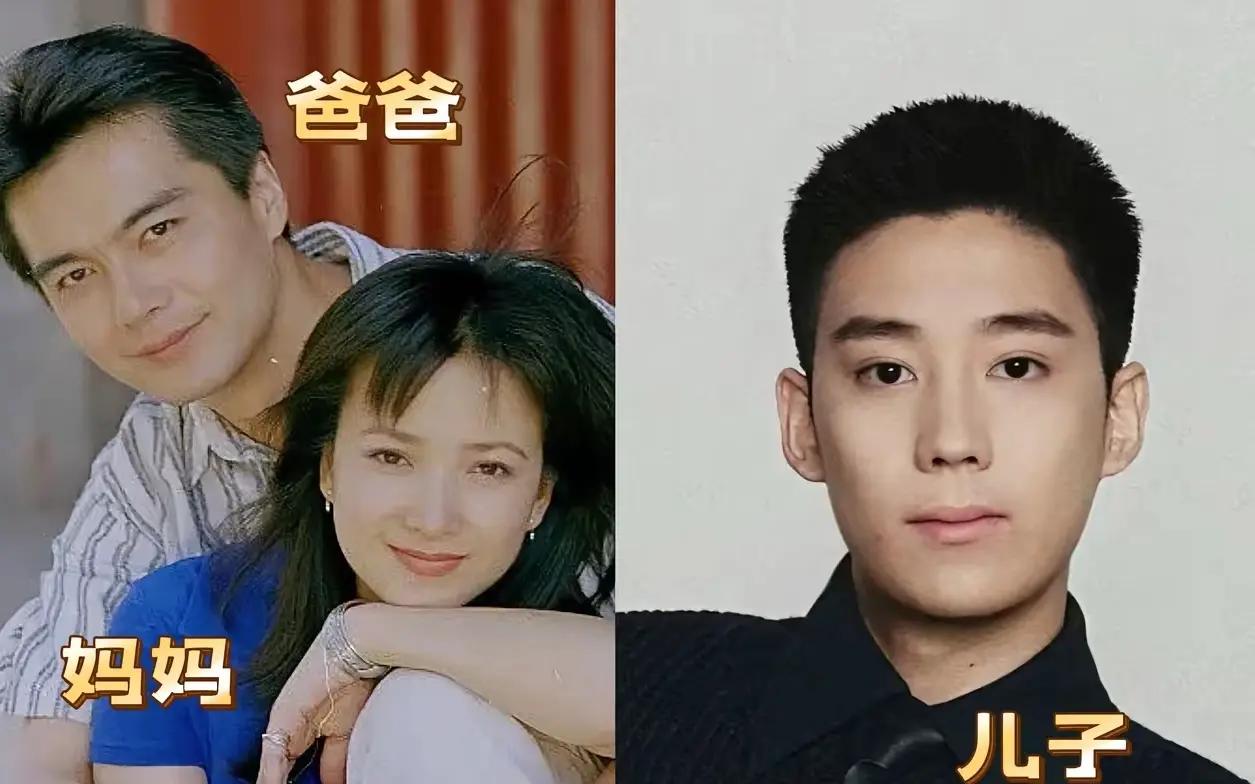 许亚军和何晴的儿子叫许何，这个名字充分证明了他俩有多爱。许何完美的结合了何晴和许