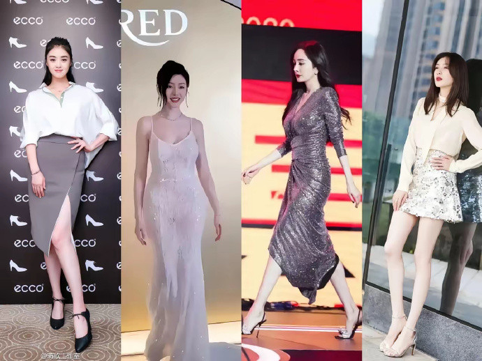 蒋欣、张天爱、杨幂、江疏影...演艺圈的四种身材具象化了​​​