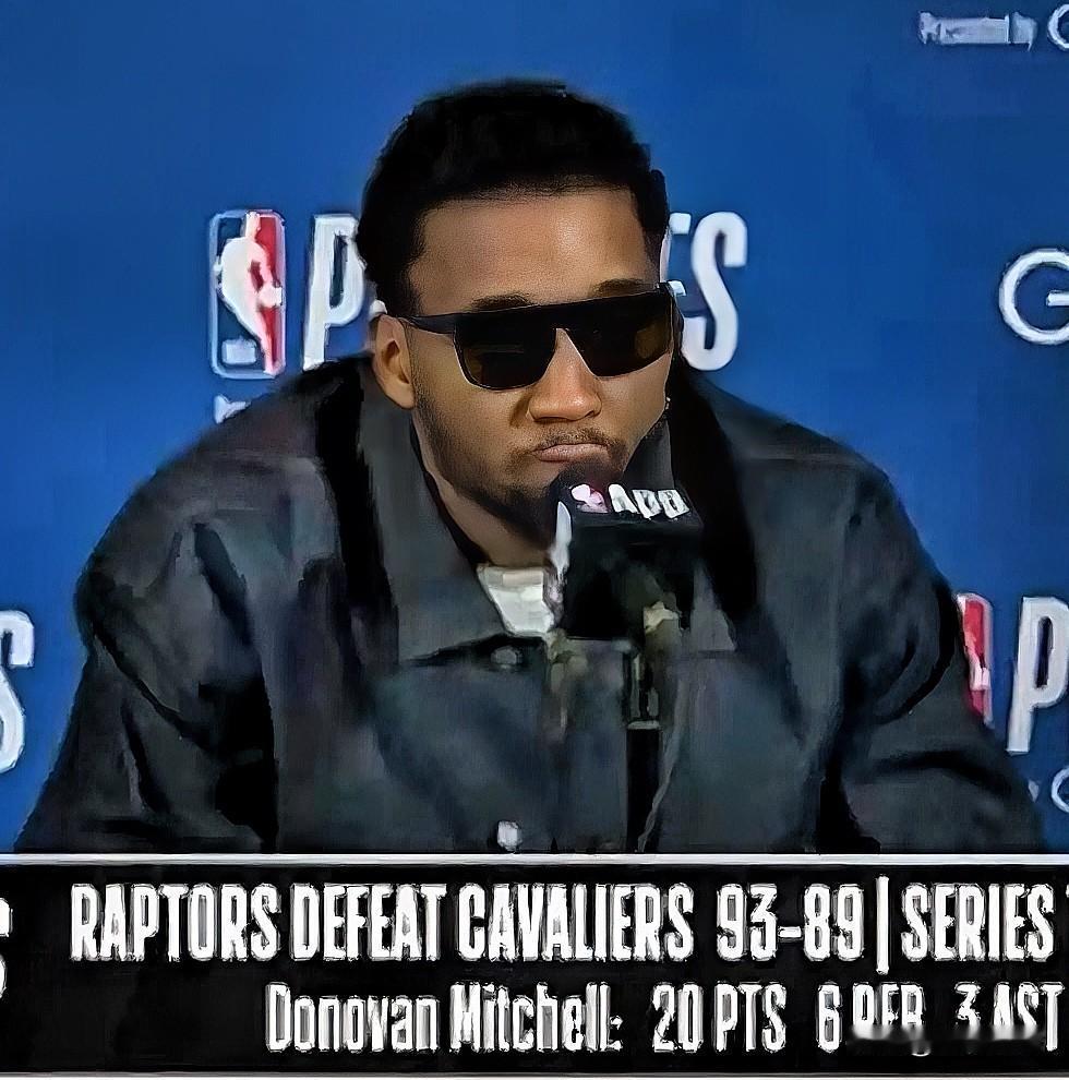 骑士G4输球后，主将米切尔发话了！骑士以89-93不敌猛龙，系列被拖成2-2