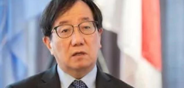 日本驻联合国大使山崎和之第二次给中国驻联合国大使傅聪写信，要求撤回高市早苗首相关