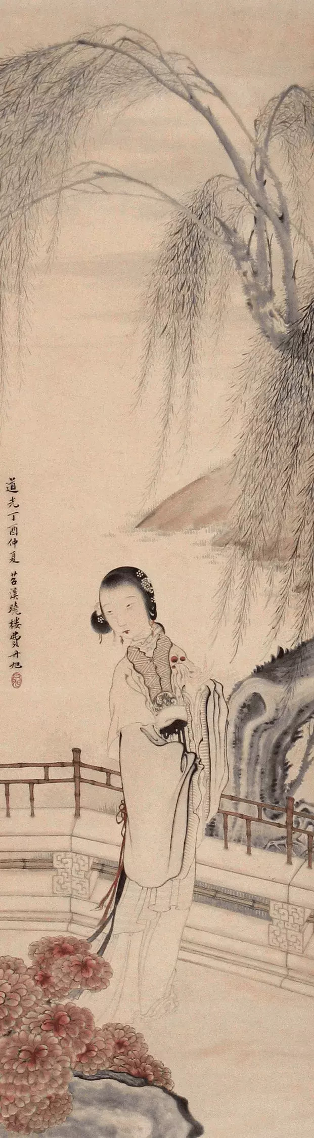 费丹旭：（1802年1月29日—1850年12月4日），清代画家。字子苕，号晓楼