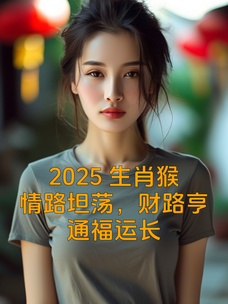 2025生肖猴：情路坦荡，财路亨通福运长