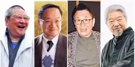 【香港四大才子】金庸、黄霑、倪匡、蔡澜。金庸武侠小说可以说影响几代人，尤其射