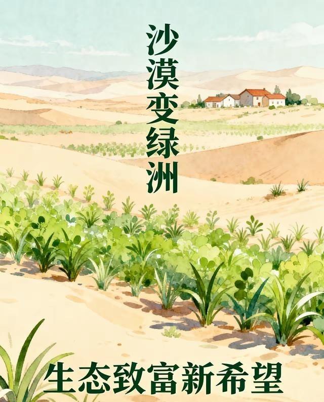 以色列在沙漠里种满了荷荷巴，中国人跑去学了一手，结果发现：不但能赚钱，还能把盐碱
