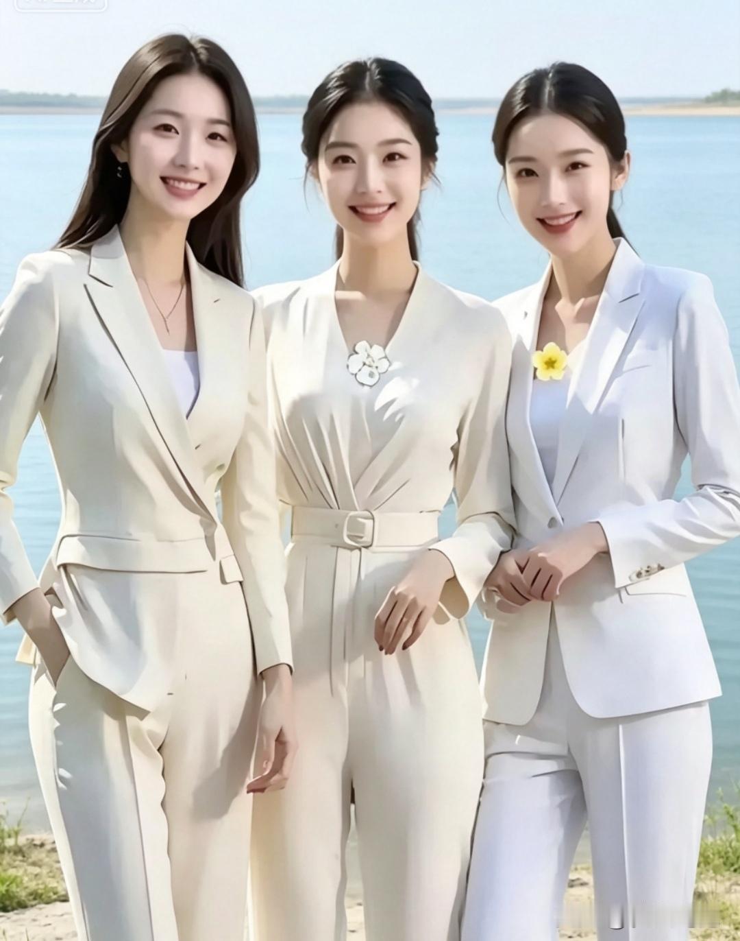 3胞胎姐妹，其中有一个结婚了，你猜是哪位？