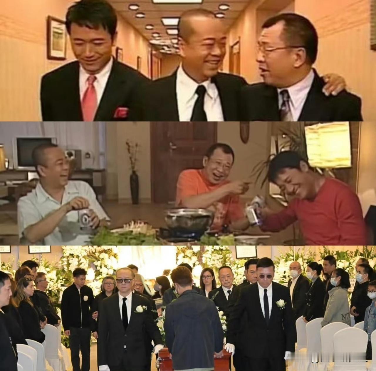 现在才想明白，欧阳震华为什么会为许绍雄扶灵。原因不在剧本里，而在几十年相处的