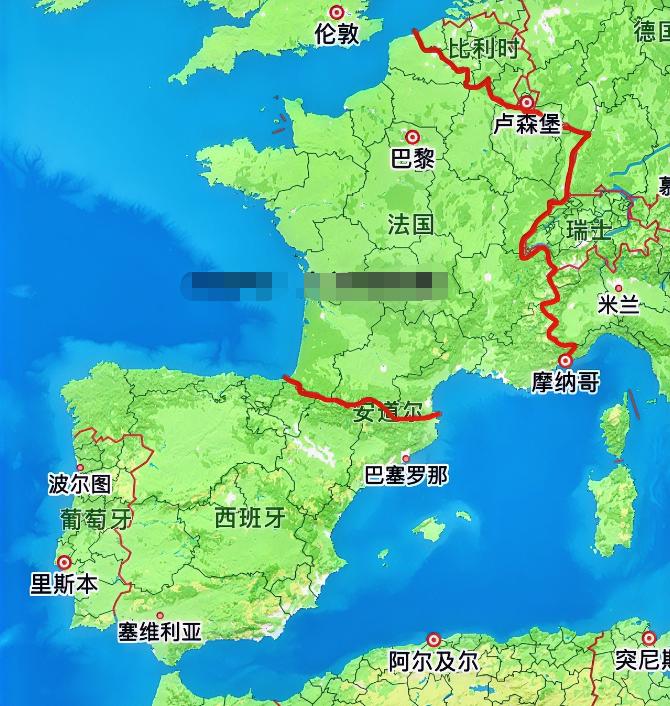 法国人口总数：6600万法国国土面积：55万平方公里法国经济总值：3.4万亿