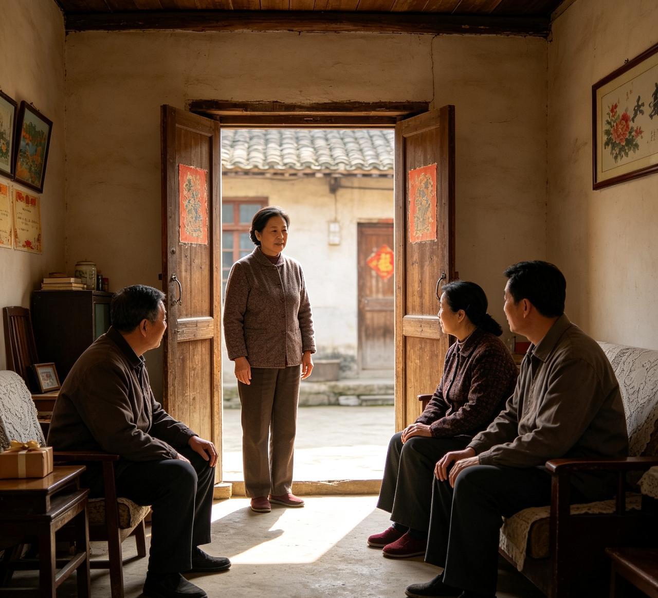 公公老情人住进家里，婆婆不敢说话，我站出来：妈我来！谁都没想到，和睦安稳多