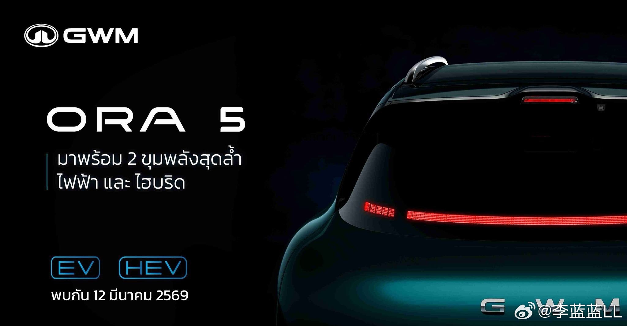 长城今年会有很多重磅产品。魏牌V9X大家都知道了。欧拉也有许多产品发布。欧拉5的