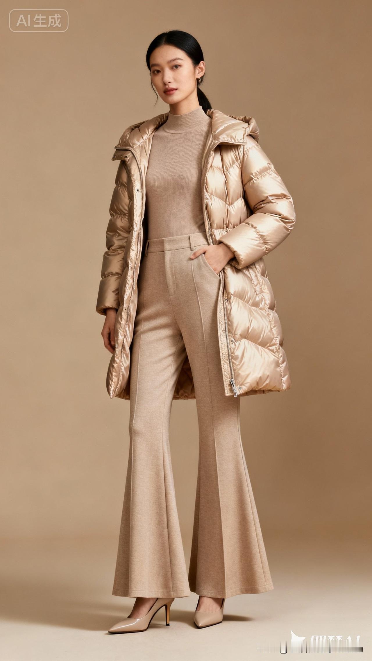 冬天穿羽绒服总显土气？问题可能出在下半身！一两千块钱的羽绒服，一穿上身却像