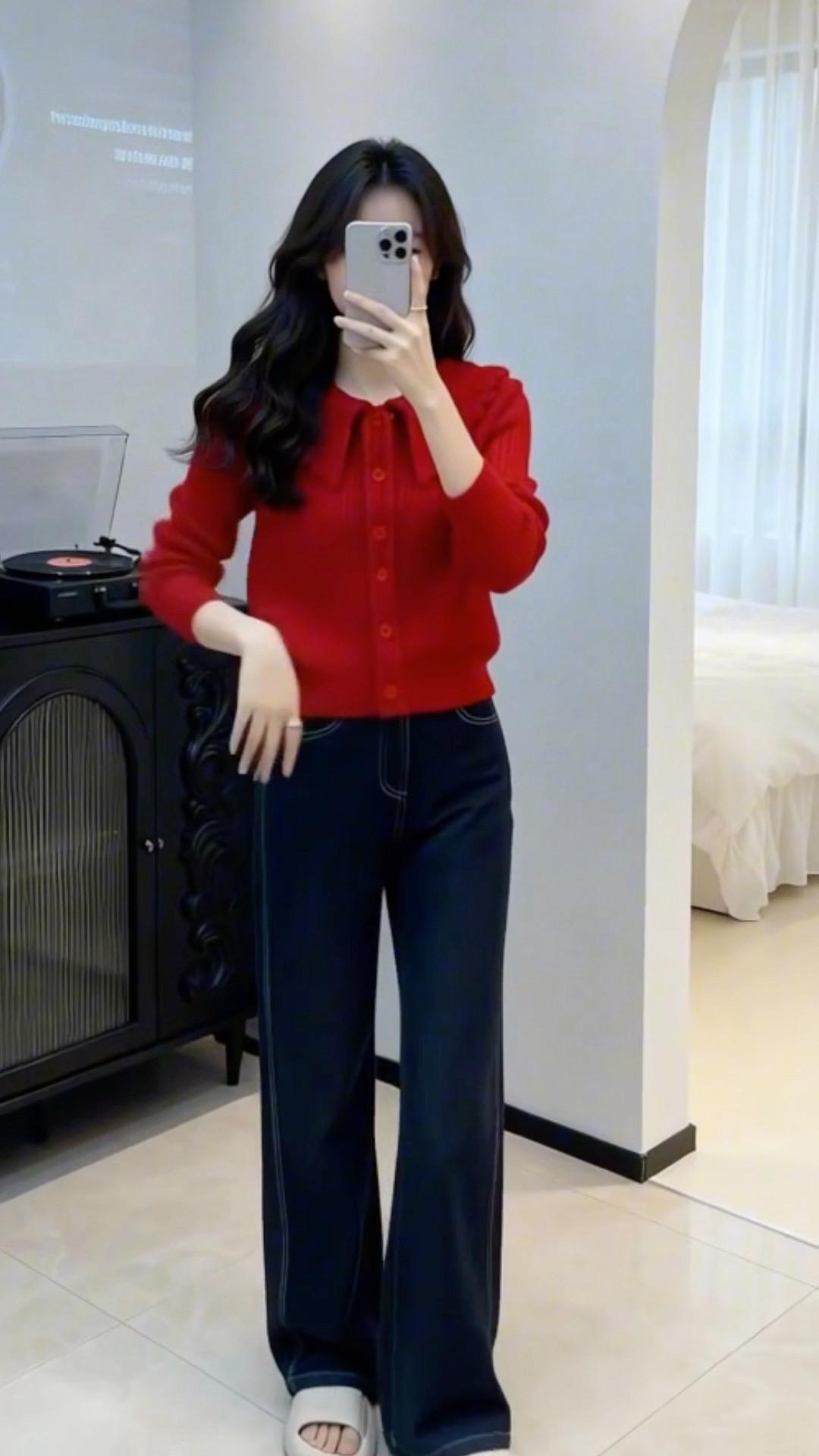 毛衣韩系穿搭针织打底时尚毛衣内搭外穿都好看