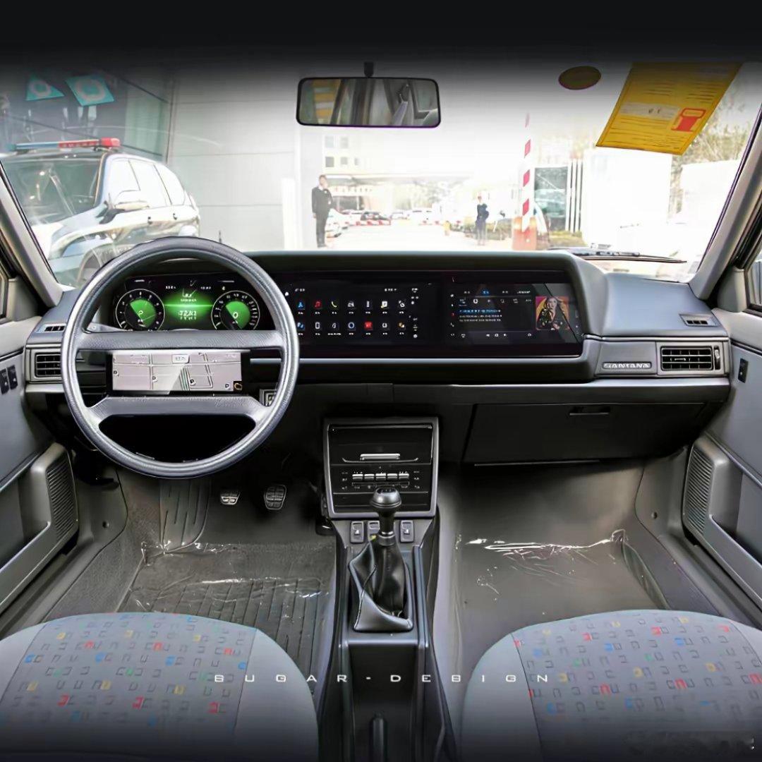 老普桑内饰也出大屏了😯​​​