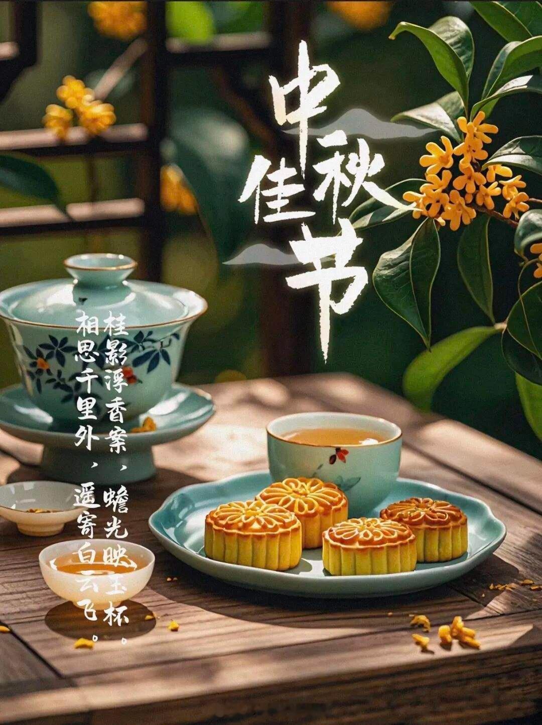 中秋节了，给股友们找了几张图，可以发朋友圈，提前祝友友们中秋节快乐，阖家幸福安康