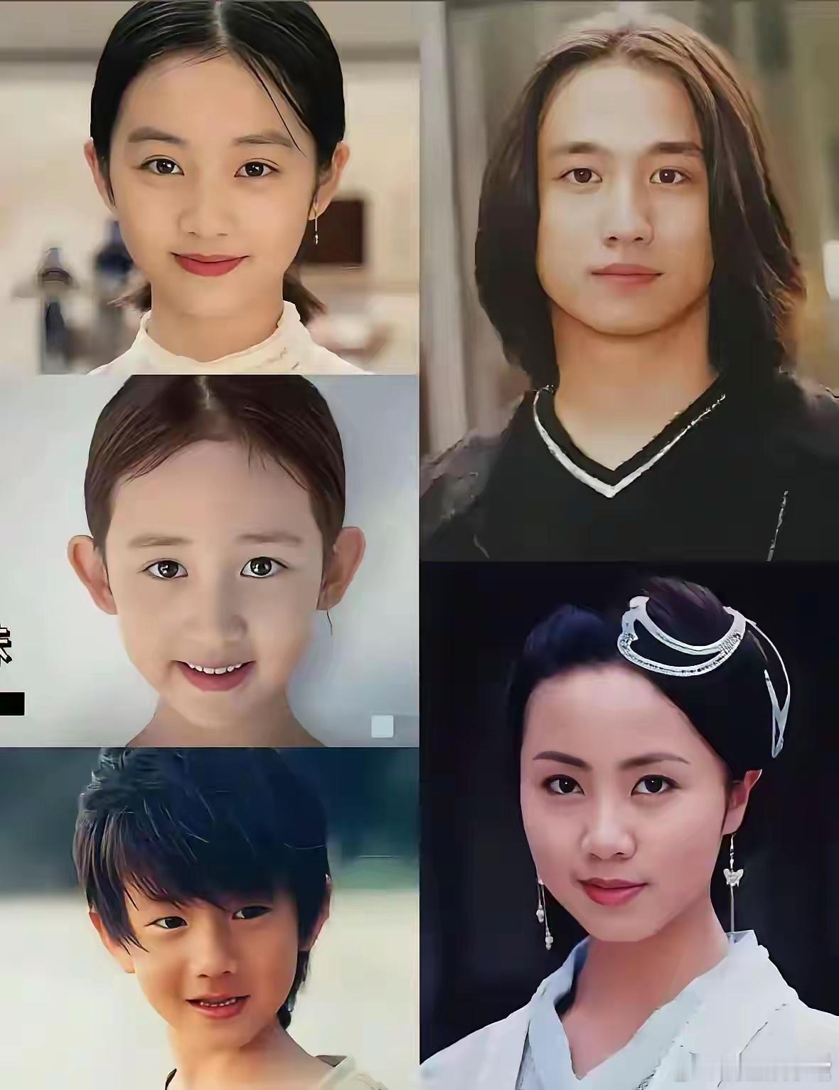 黄磊的两个女儿大女儿长得像妈妈小女儿长得像爸爸