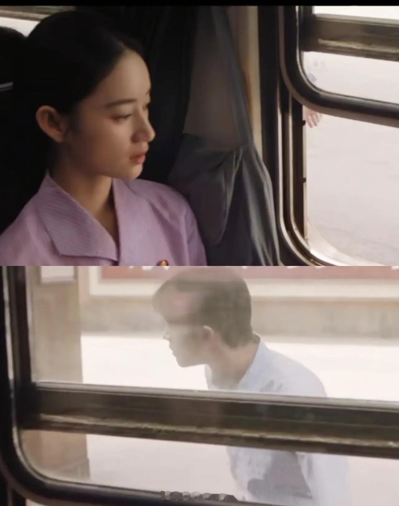 《纯真年代的爱情》最新预告瞿桦以风一样的速度跑到火车站，在车外一节车厢一节车厢的