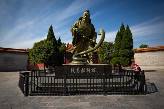 历史上排名第三的黄帝，汉高祖：刘邦……