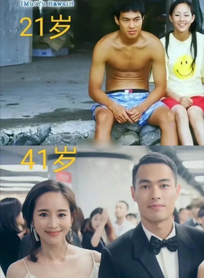 张钧甯和杨祐宁20年前后对比，这俩人是年纪越大越有味道啊！！​​​