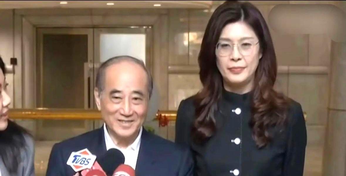 咱看看郑丽文这情商，简直比电视剧还精彩！她从大陆回来，立马就去拜访王金平，镜头