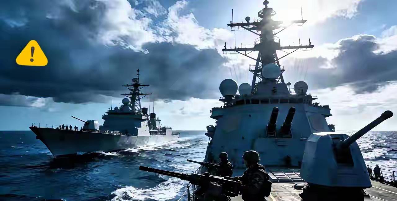 3月7号凌晨的时候，中国国防部专门点了澳大利亚的名字，针对他们那艘“图文巴”号护