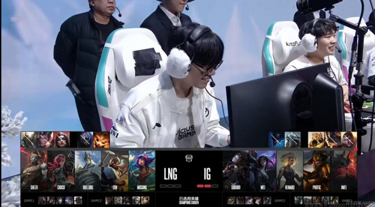 Photic卡莎三度三杀打出对位gap iG轻松横扫LNG晋级决赛