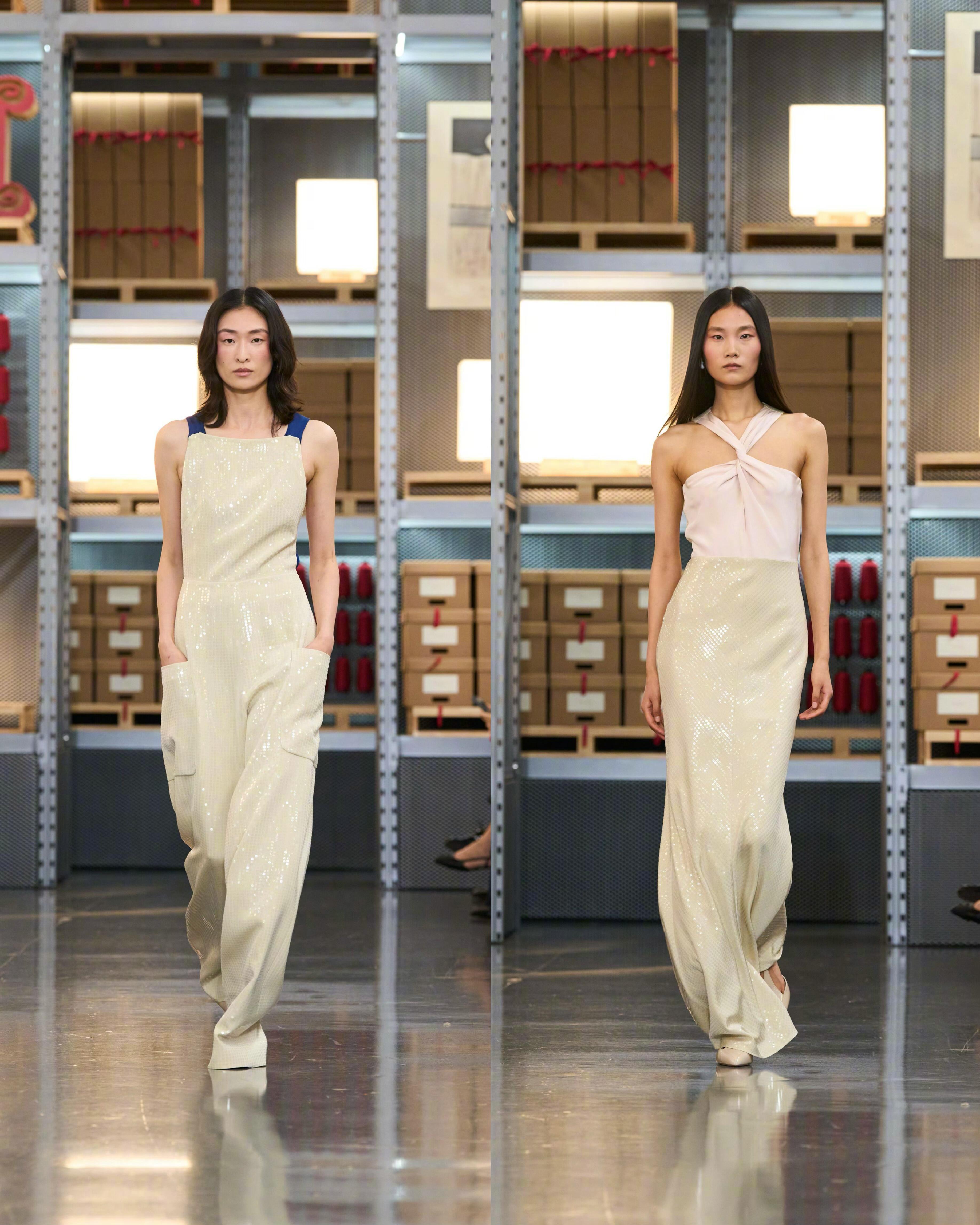 MaxMara2027早春系列延续意式优雅基因，以简约实用为核心，将东方含蓄