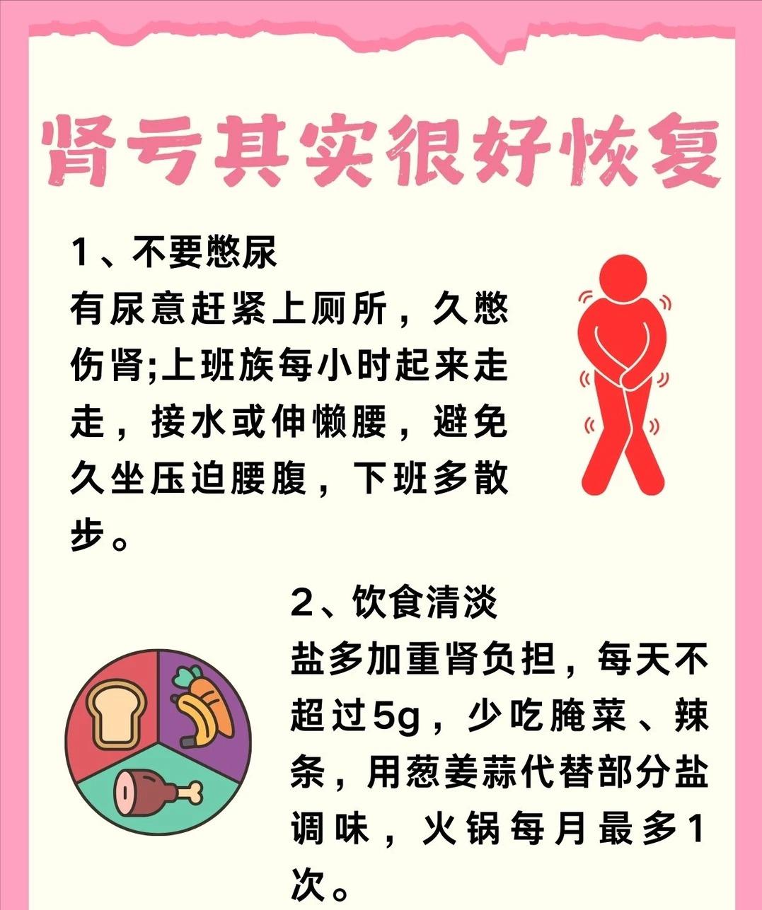 肾亏其实很好恢复~肾亏真的别怕了