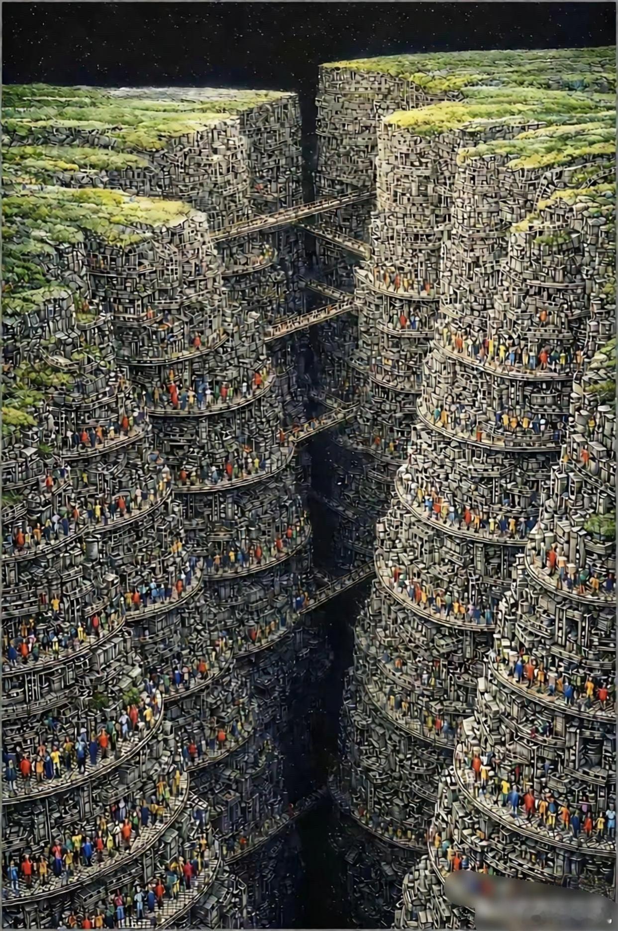 如果有长生不老药，世界是不是就是这样的​​​