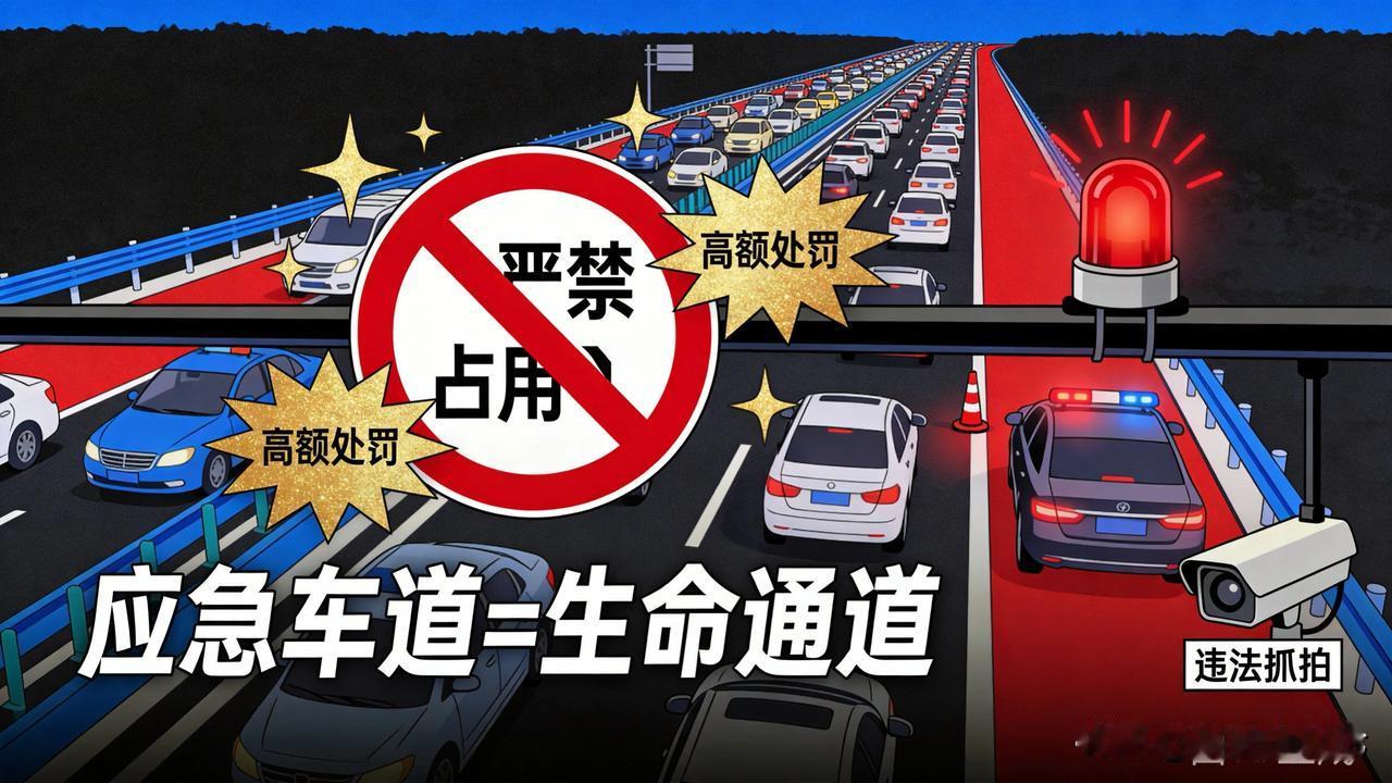 深圳车主走应急车道两天被罚6000元、扣12分要评价这件事首先要知道为什