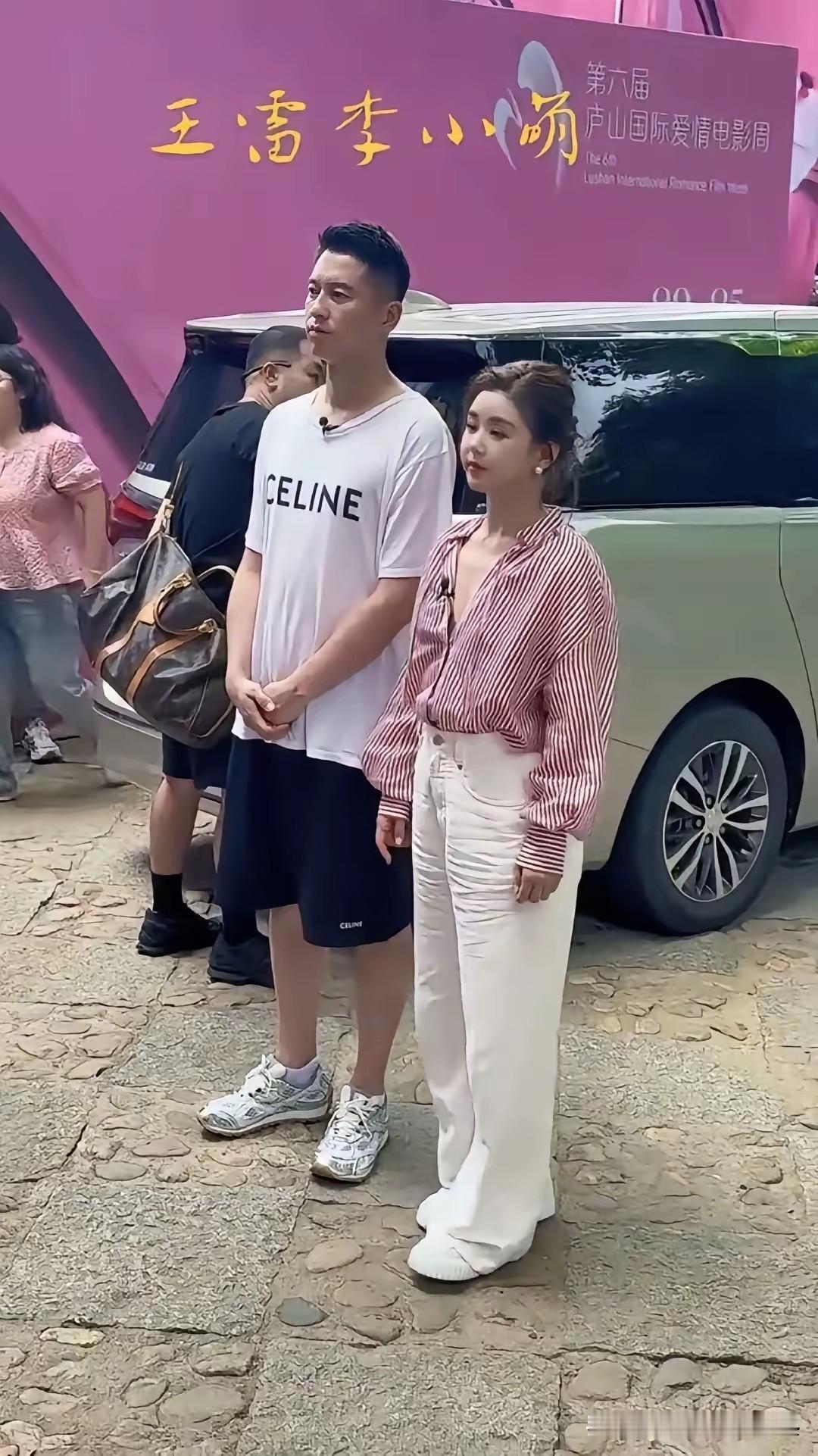 王雷190个头，他老婆也有170，看起来还很矮！[捂脸哭][捂脸哭]