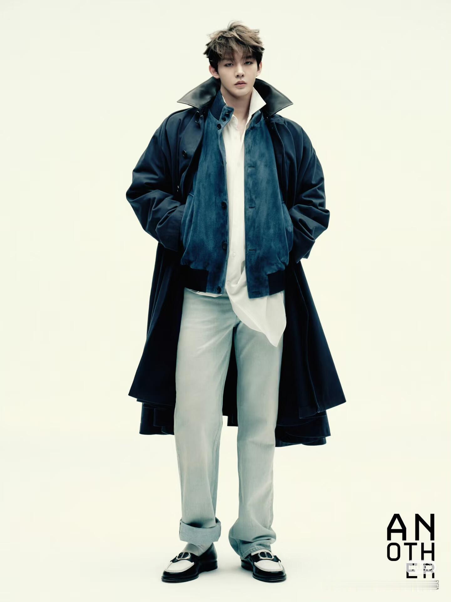 邓为《AnotherMan》12月封面，复古时髦贵公子