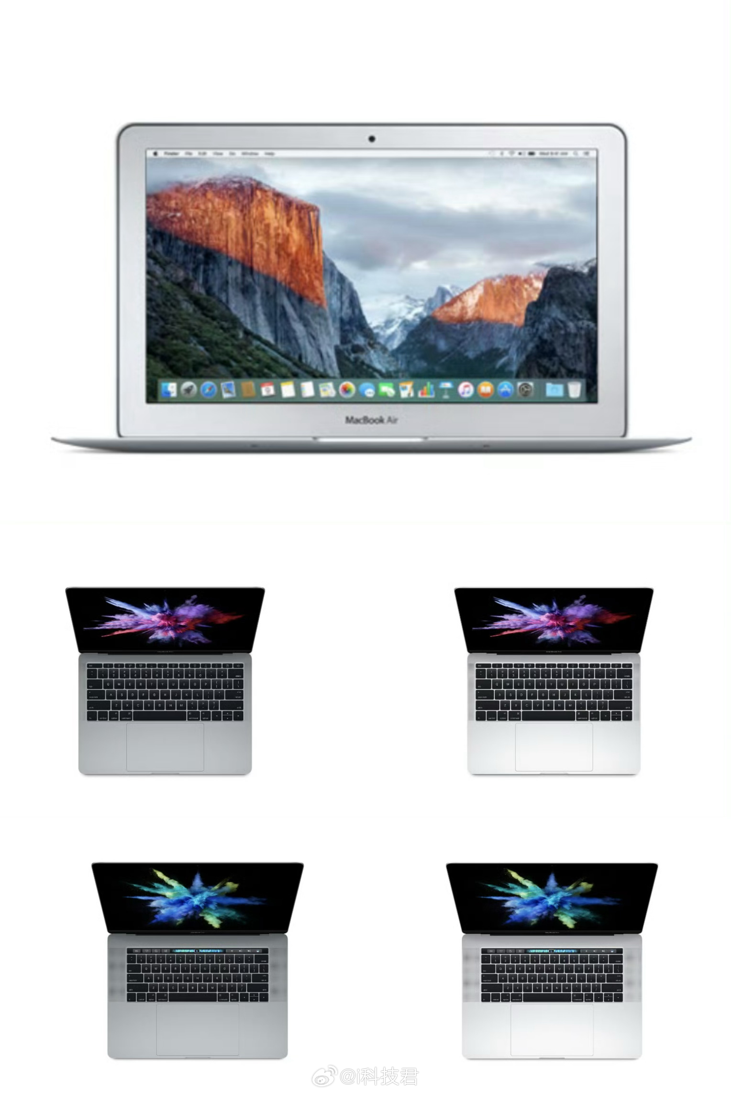 苹果新增三款过时产品MacBookAir（11英寸，2015年初发布）Ma